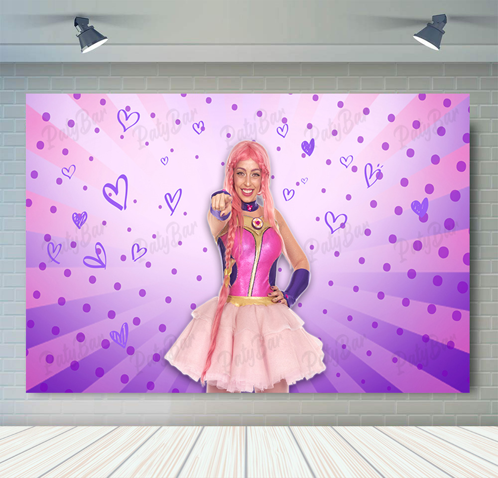 Cosplay Floating Prop - Luli Pampín Cumpleaños Backdrop Girl Birthday