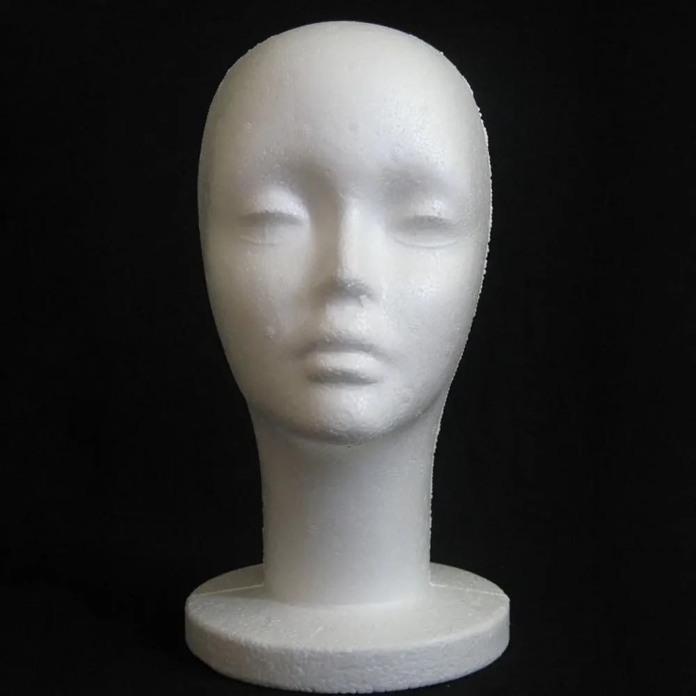 Cosplay Prop Foam - Mannequin head model foam wig hair