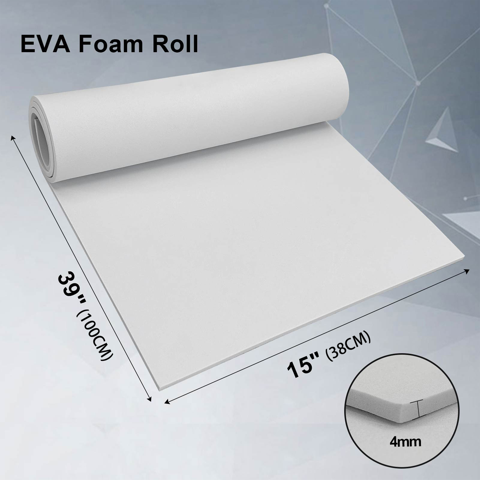 EVA Foam Roll Sponge Paper  2m - Craft Foam Roll ulasan dan harga