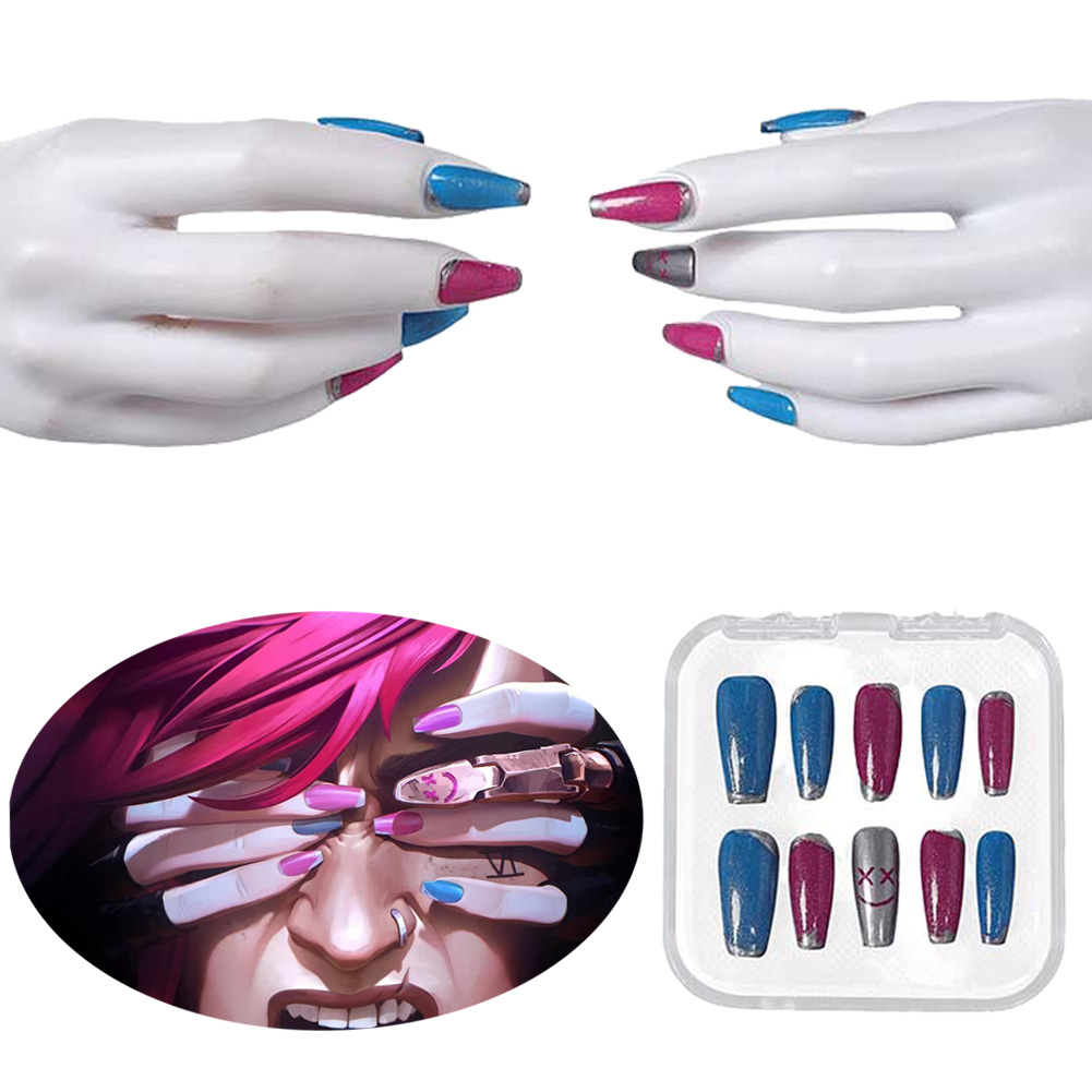 Jinx Nail Beauty Cosplay  Mani - Cosplay Prop Blueprints ulasan dan harga
