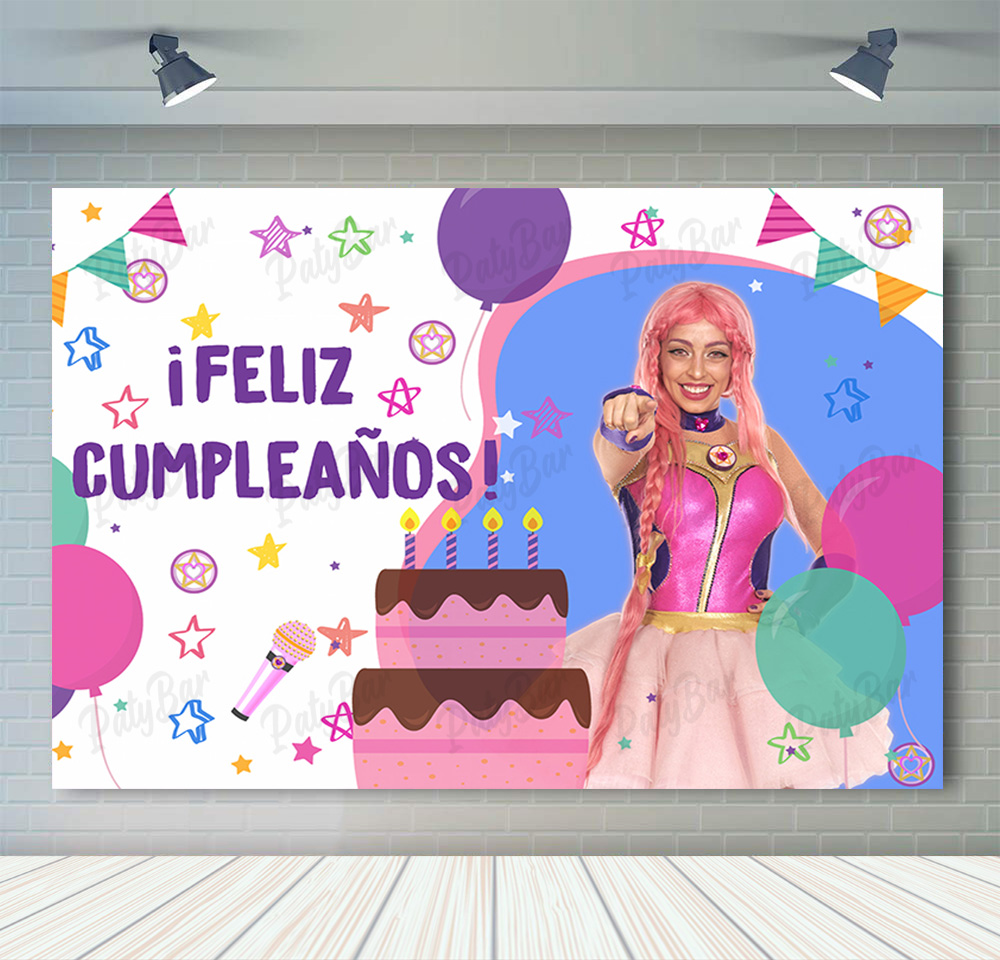 Luli Pampín Cumpleaños Backdro - Cosplay Floating Prop ulasan dan harga