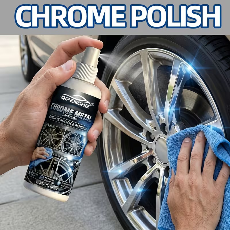 Chrome Metal Polish & Renewal  - Metallic Spray Paint ulasan dan harga