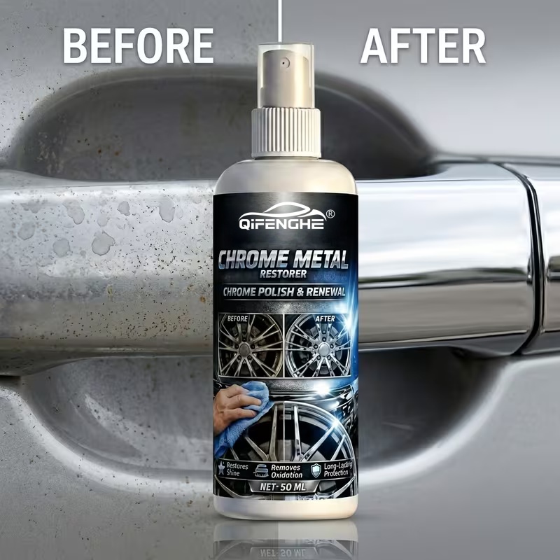 Chrome Metal Polish & Renewal  - Metallic Spray Paint ulasan dan harga