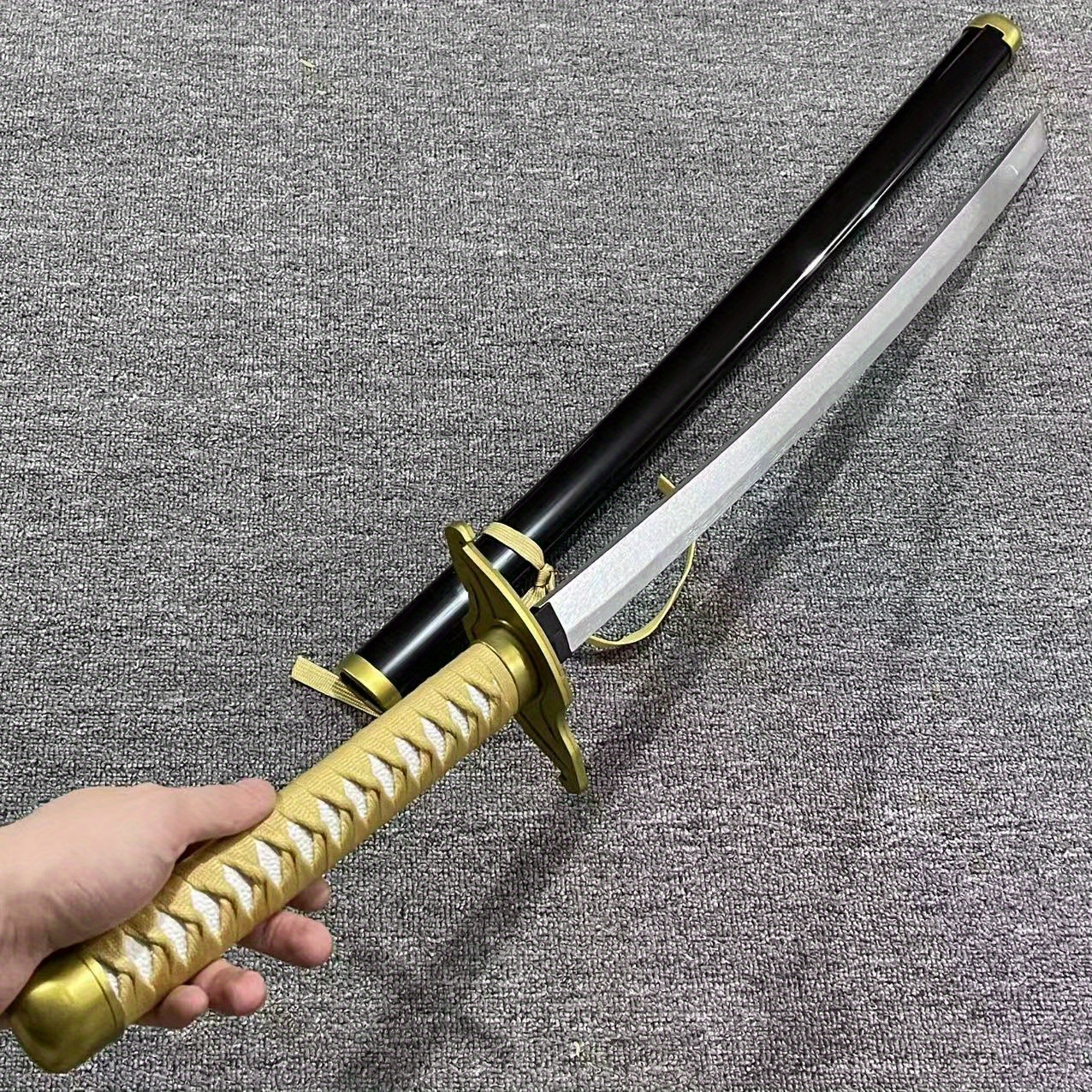 40inch Ulquiorra Cifer Katana  - Cosplay Prop Katana ulasan dan harga