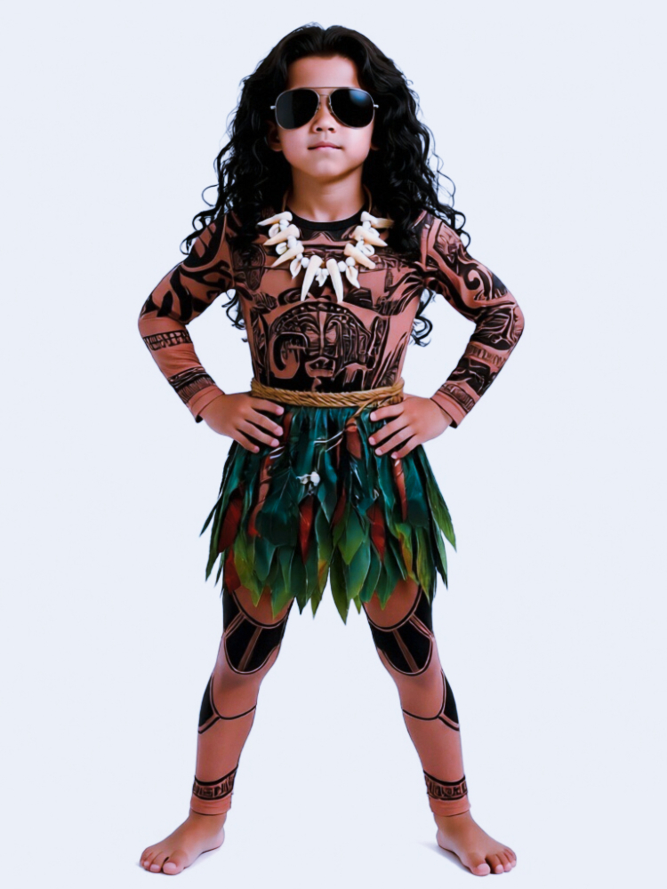 Summer Moana Maui Kids Boys Co - Cosplay Prop Patterns ulasan dan harga