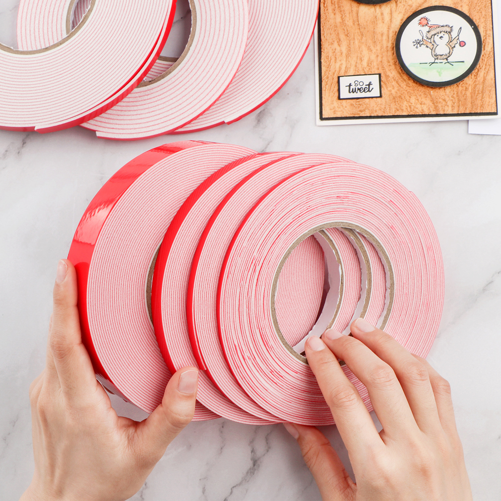 Double Sided Adhesive Foam Rol - Craft Foam Roll ulasan dan harga