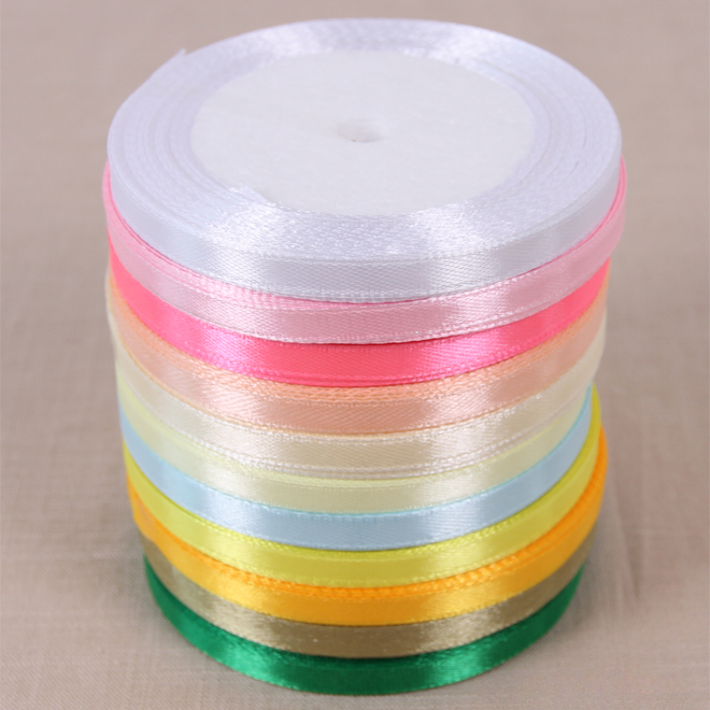 25yards/roll 6mm Satin Ribbon  - Craft Foam Roll ulasan dan harga