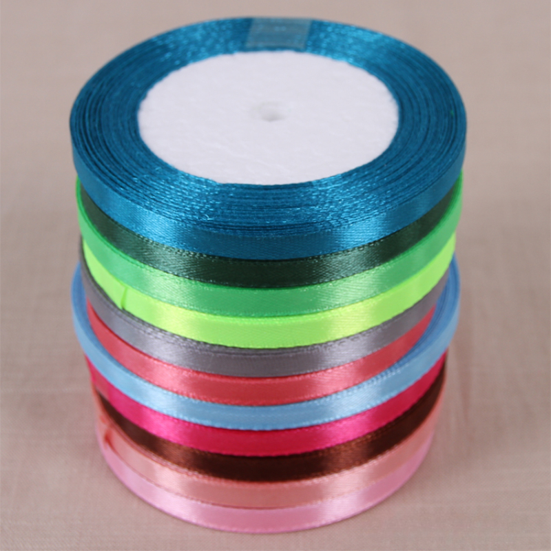 25yards/roll 6mm Satin Ribbon  - Craft Foam Roll ulasan dan harga