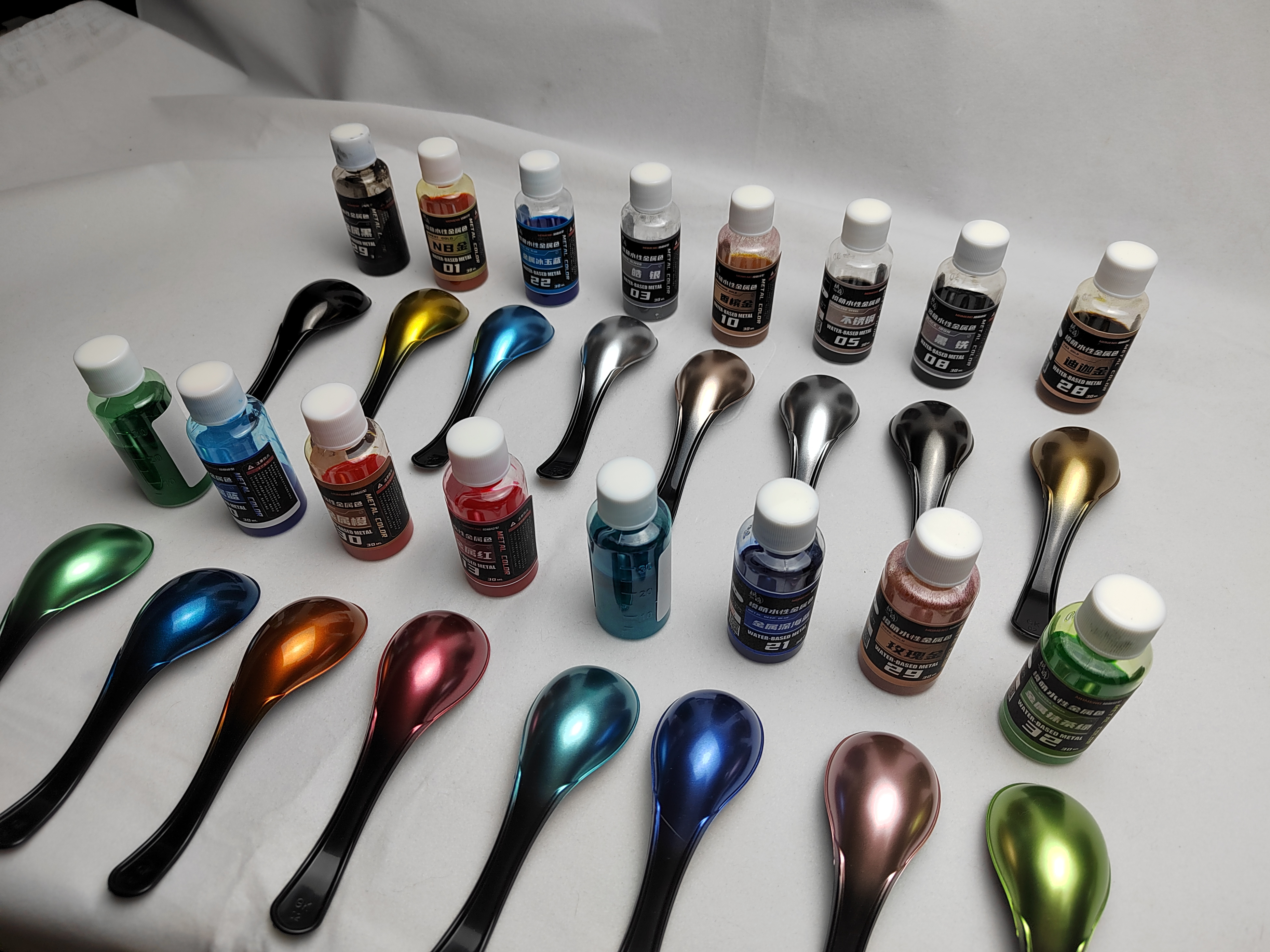 Metallic color Golden paint NB - Metallic Spray Paint ulasan dan harga