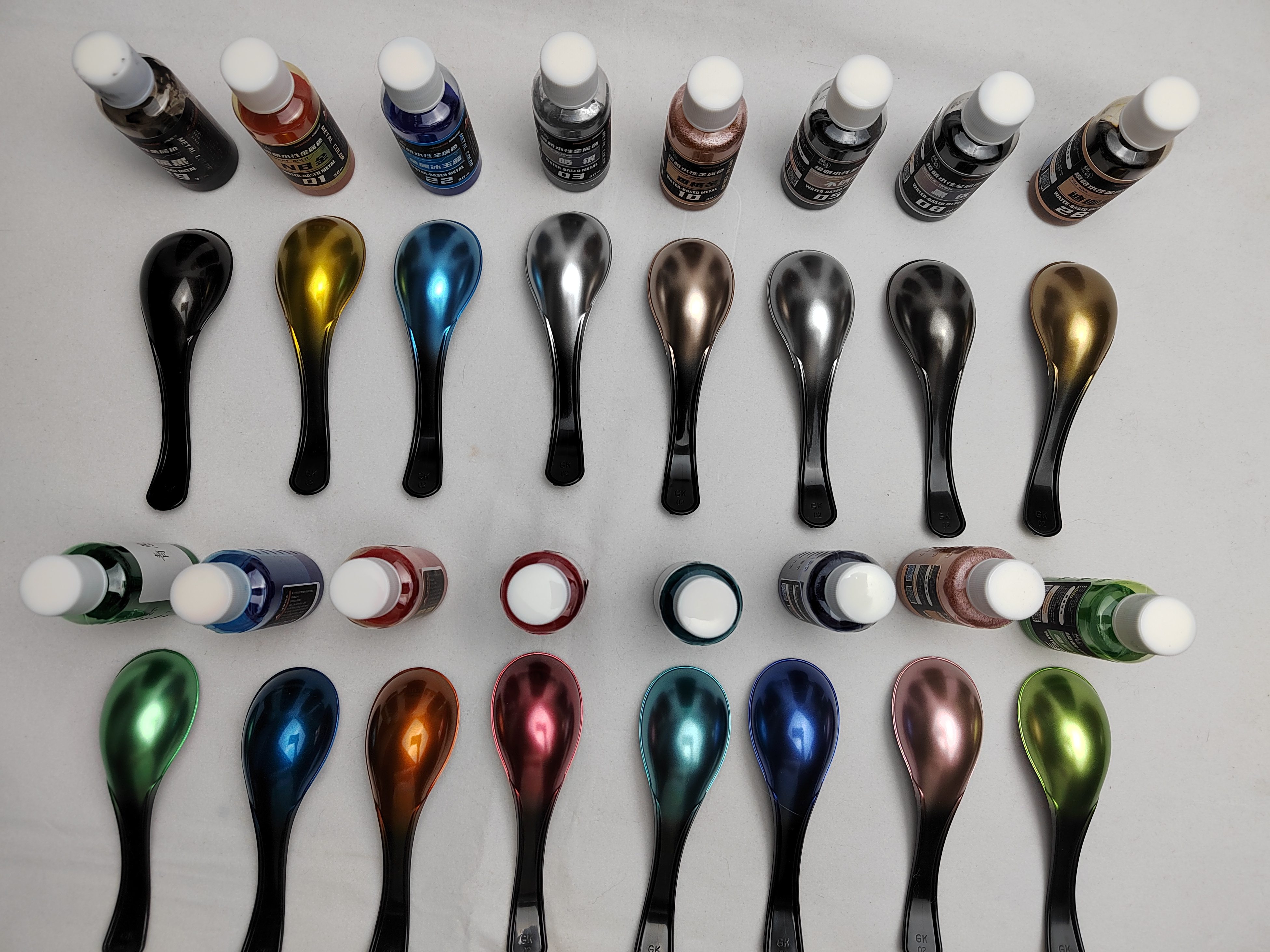 Metallic color Golden paint NB - Metallic Spray Paint ulasan dan harga