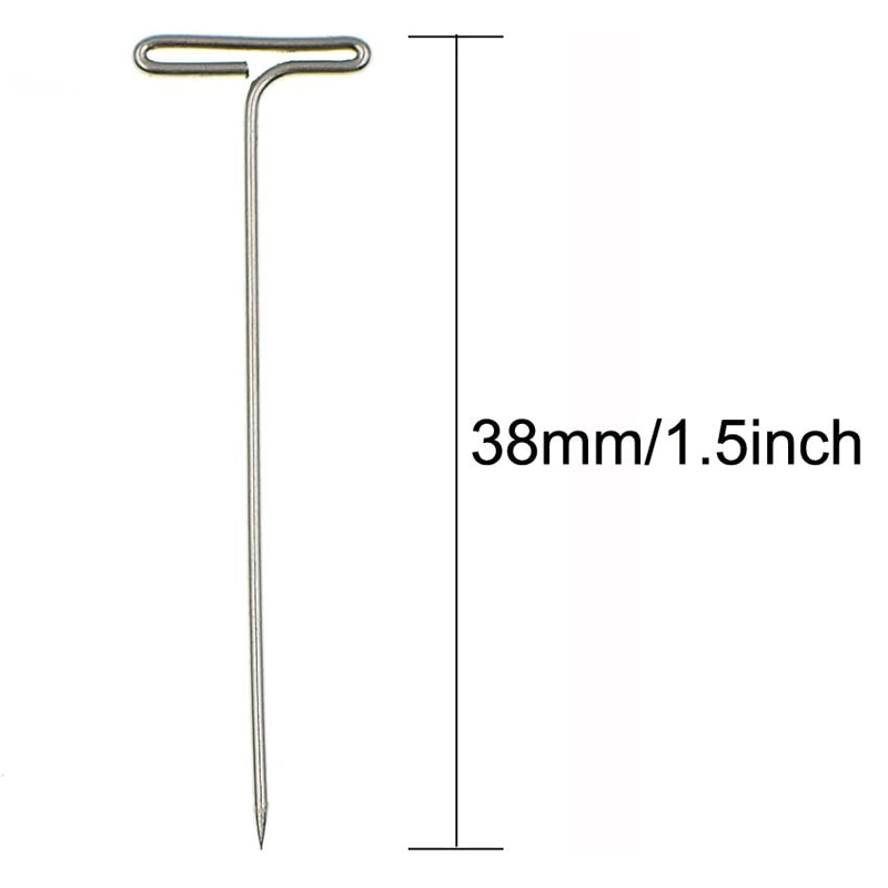 50/100Pcs T Pins With Plastic  - Cosplay Prop Foam ulasan dan harga