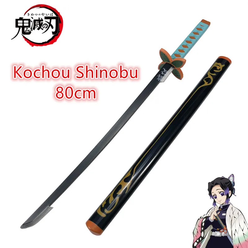 80cm Cosplay Anime Demon Slaye - Cosplay Prop Katana ulasan dan harga