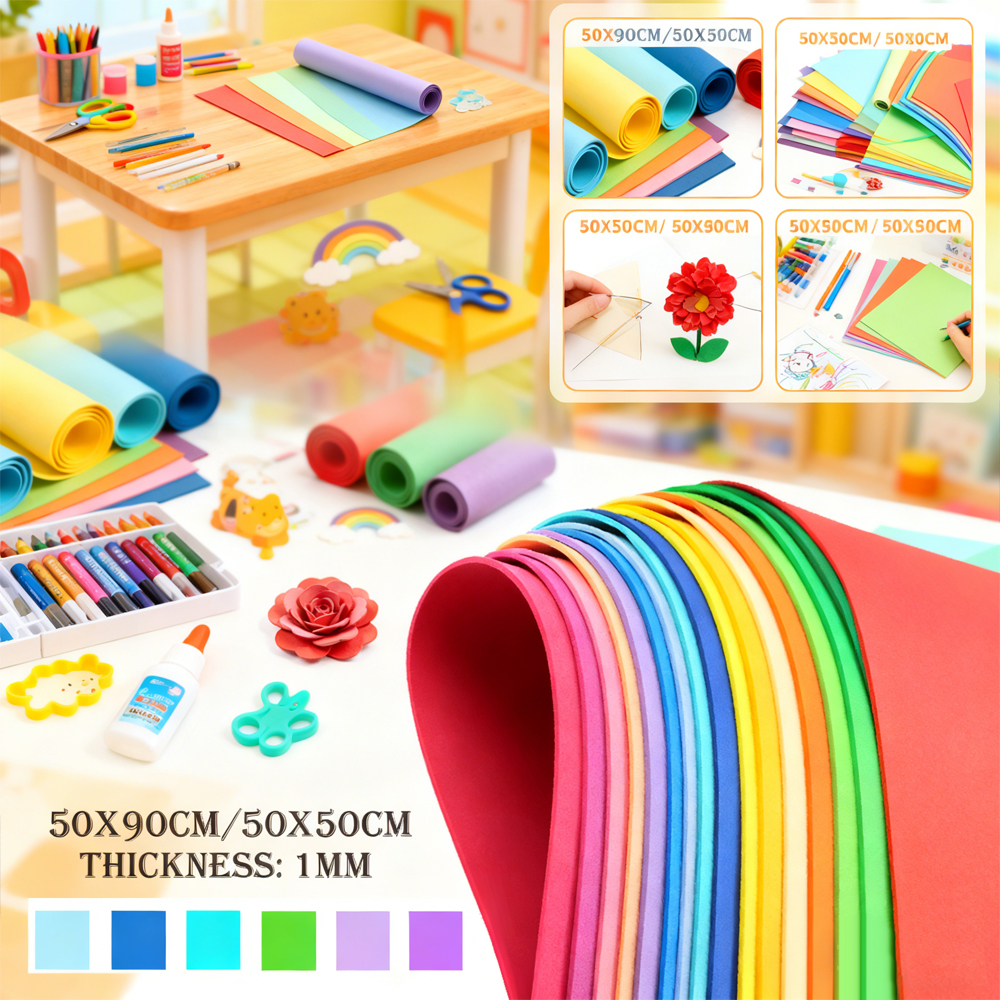 1-18Pcs 1mm EVA Foam Sheets, C - Cosplay Props Eva Foam ulasan dan harga