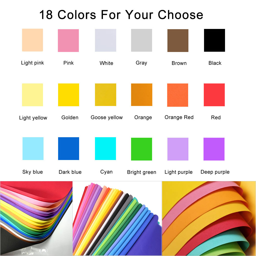 1-18Pcs 1mm EVA Foam Sheets, C - Cosplay Props Eva Foam ulasan dan harga