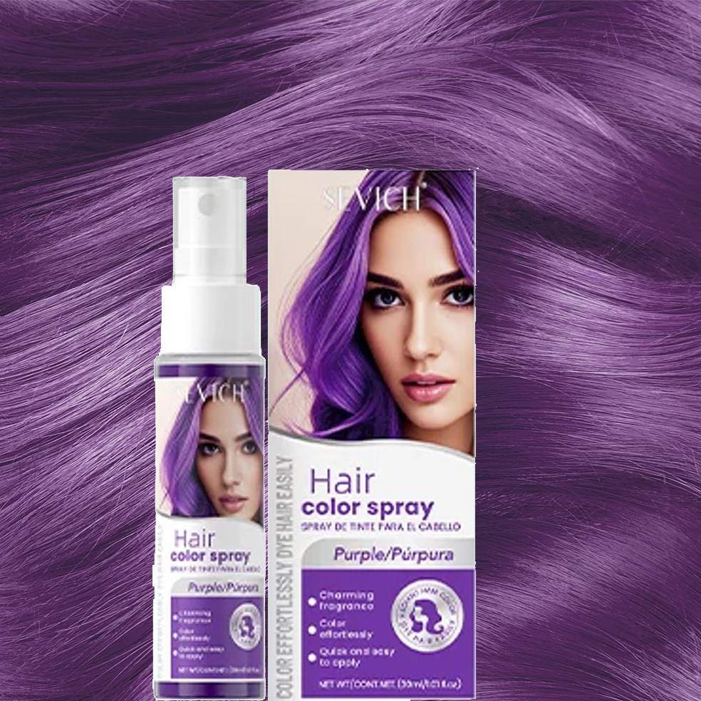 Temporary Hair Color Spray, DI - Hair Spray Color ulasan dan harga