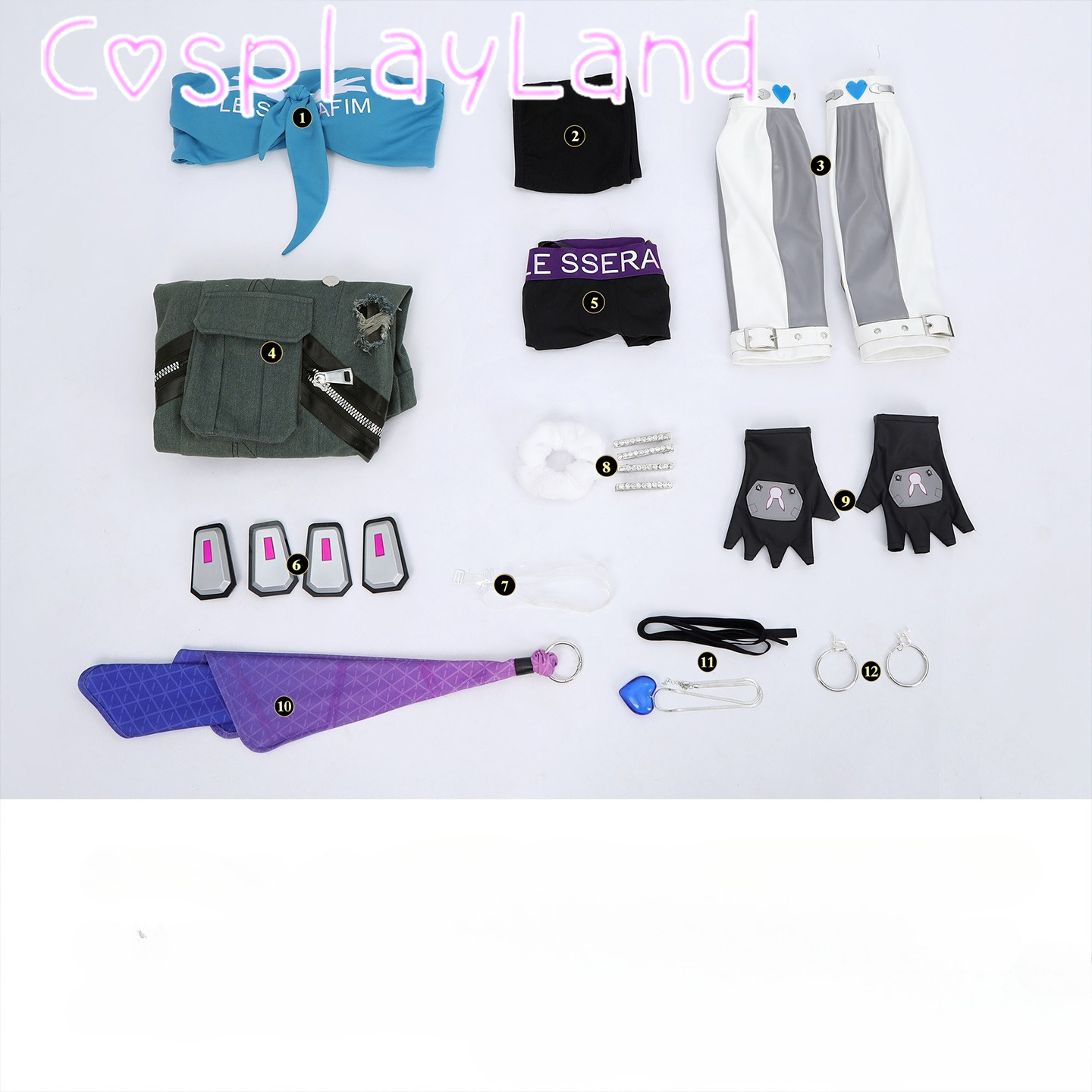 Game OW DVA Cosplay Girl Group - Dva Cosplay Prop ulasan dan harga