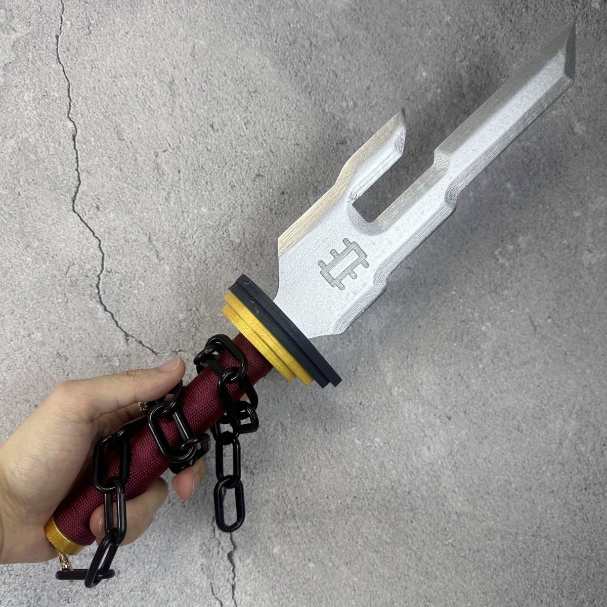 18in Fushiguro Toji Katana Ani - Cosplay Prop Katana ulasan dan harga