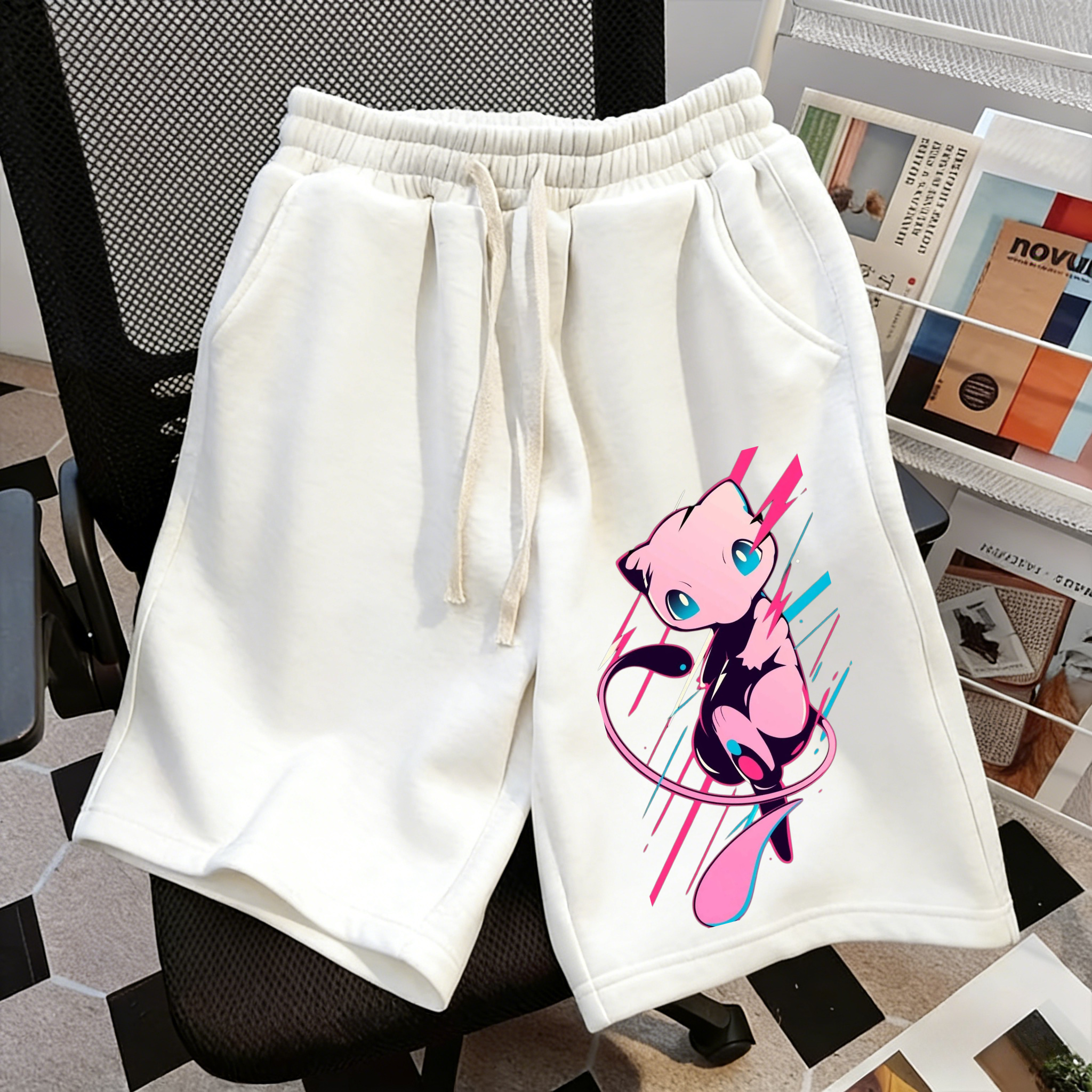 Summer Mewtwo Pokemon Shorts f - Pokeball Cosplay Prop ulasan dan harga