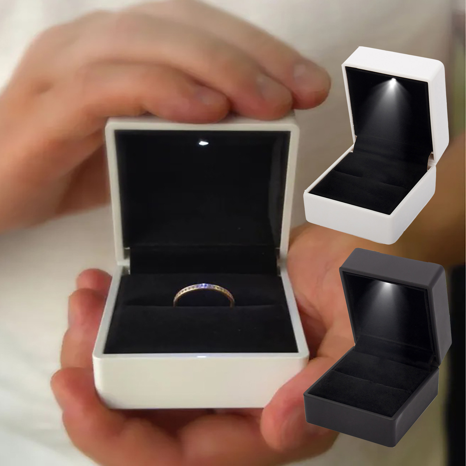 LED Light Jewelry Box Spray Pa - Metallic Spray Paint ulasan dan harga