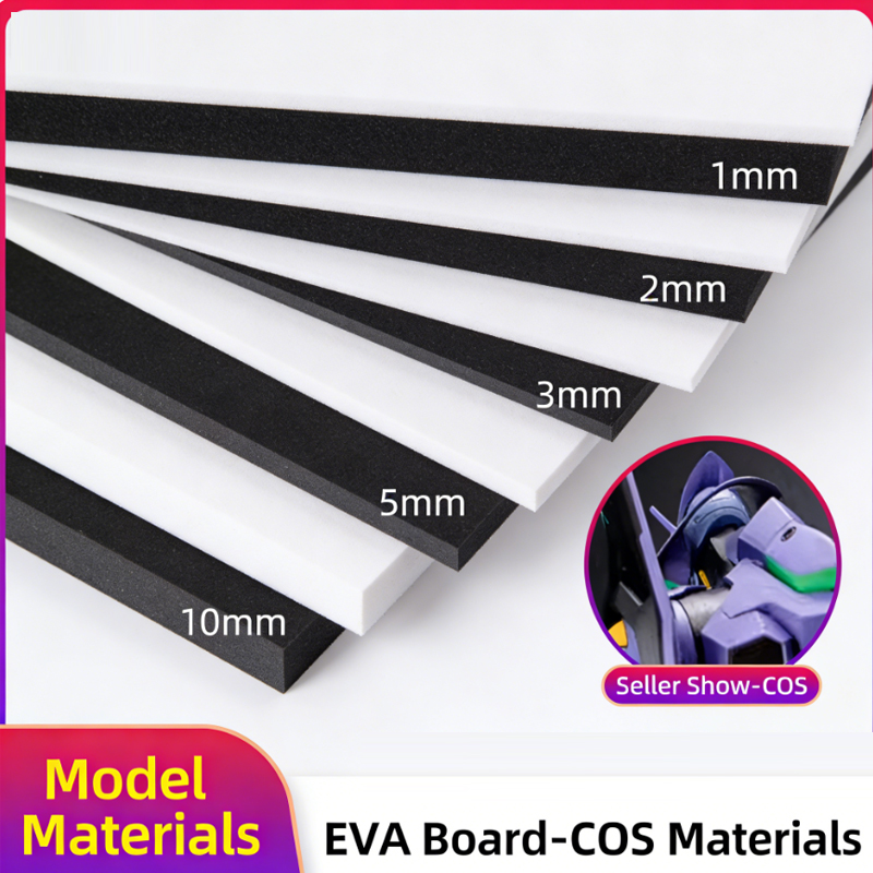 38-degree black EVA foam board - Cosplay Props Eva Foam ulasan dan harga