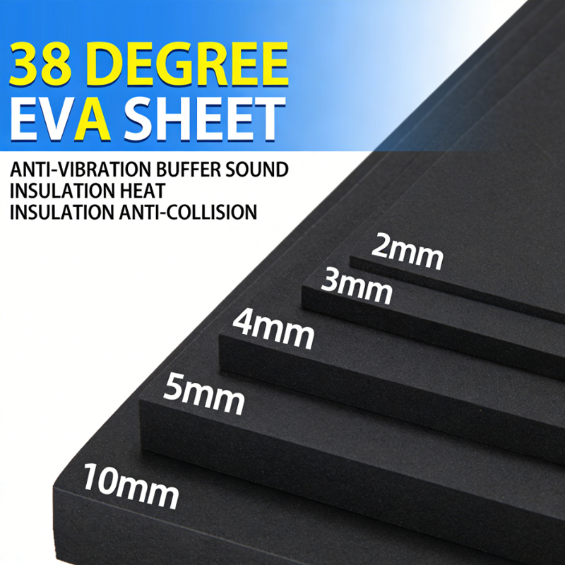 38-degree black EVA foam board - Cosplay Props Eva Foam ulasan dan harga