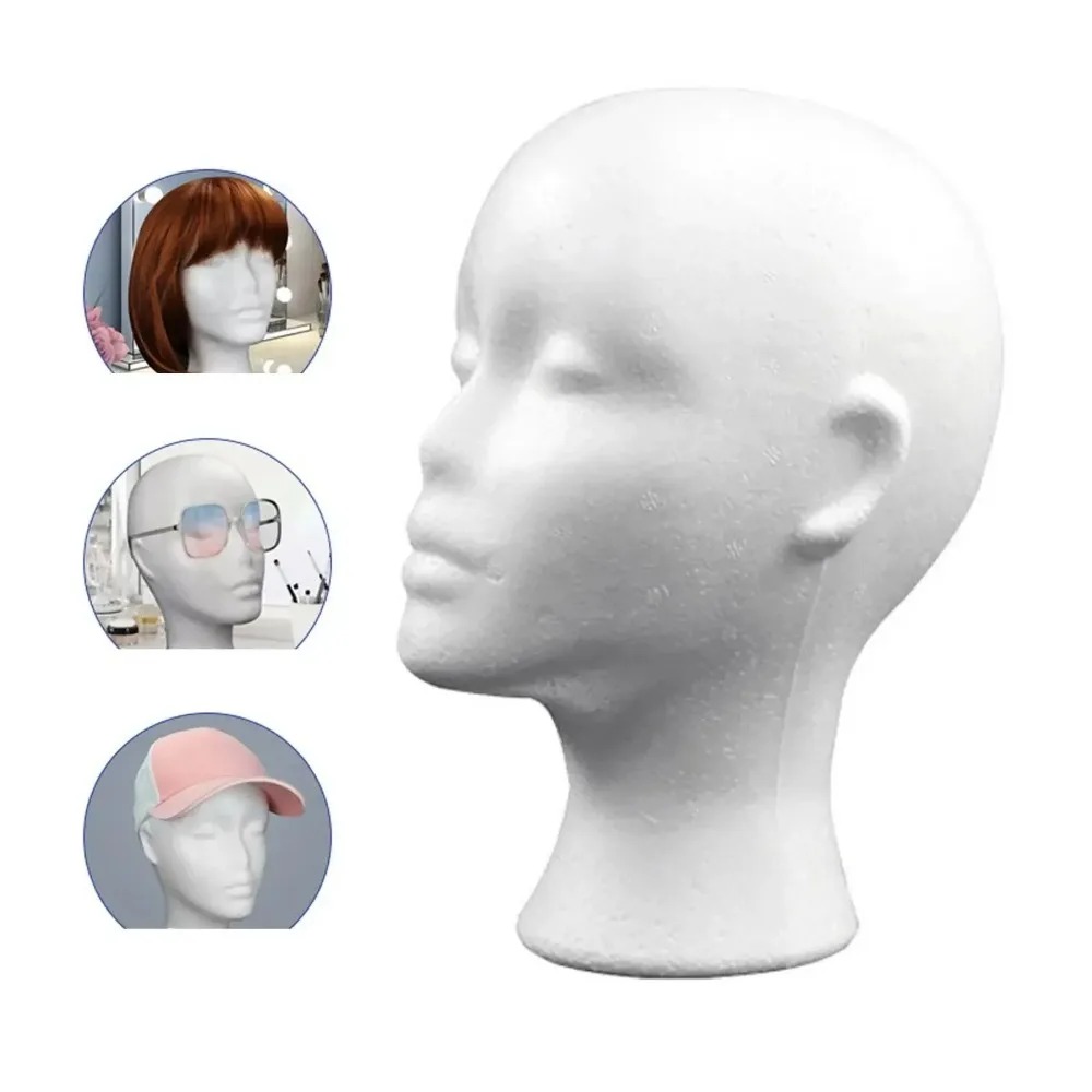 Mannequin head model foam wig  - Cosplay Prop Foam ulasan dan harga