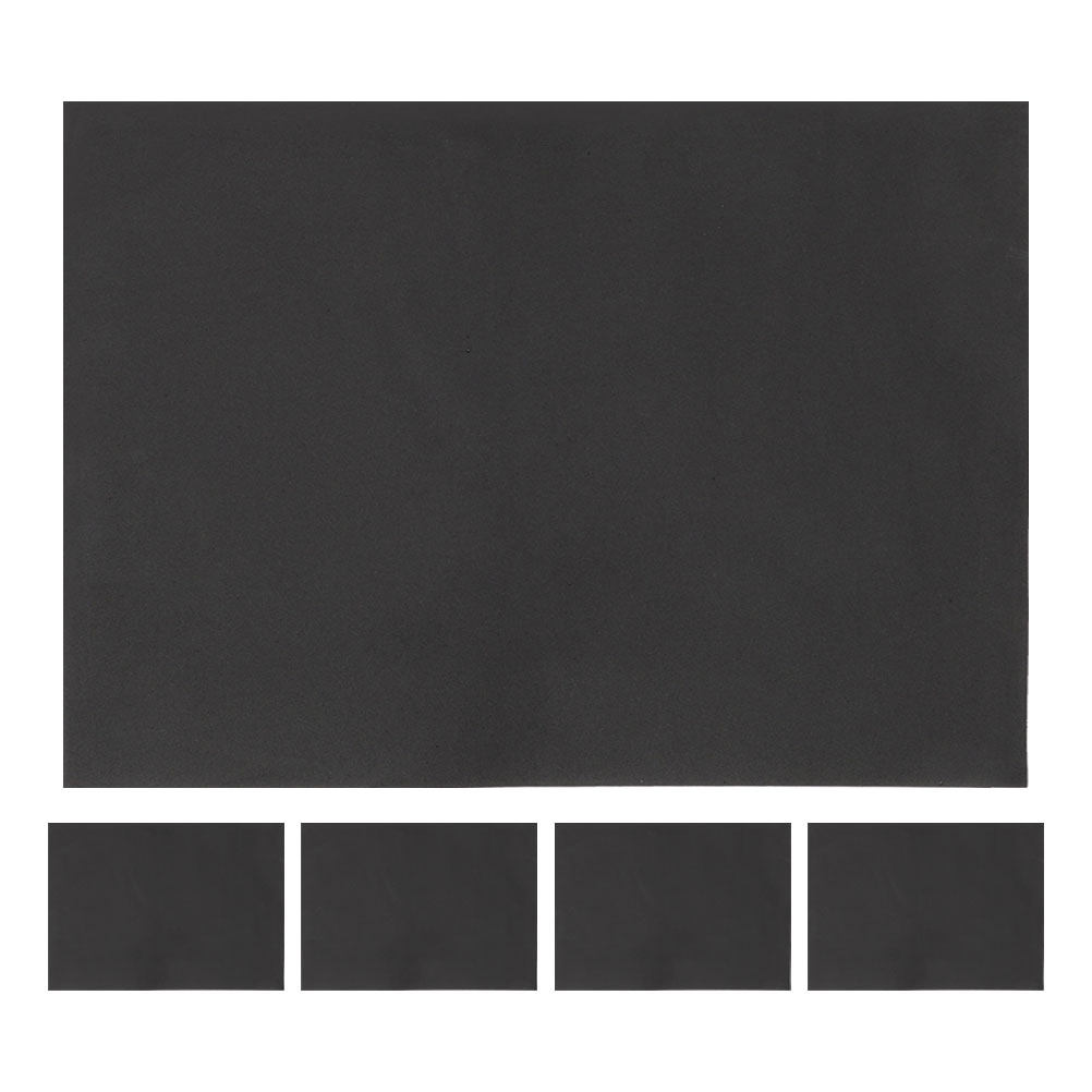 5Pcs Eva Foam Sheets Black Fle - Cosplay Props Eva Foam ulasan dan harga