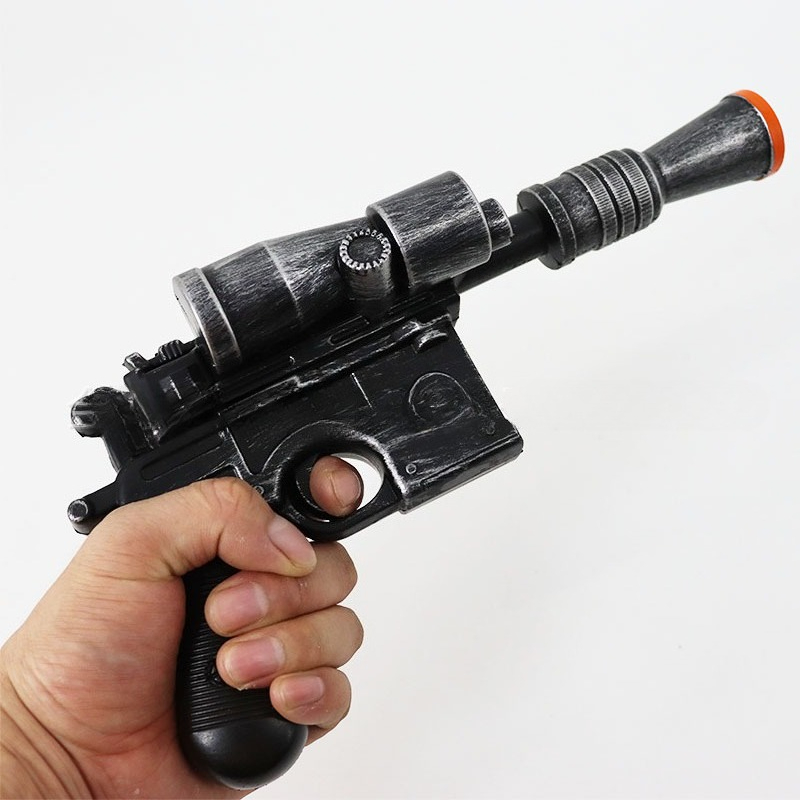 SW Han Solo Hand Gun Simulatio - Cosplay Prop Pistol ulasan dan harga