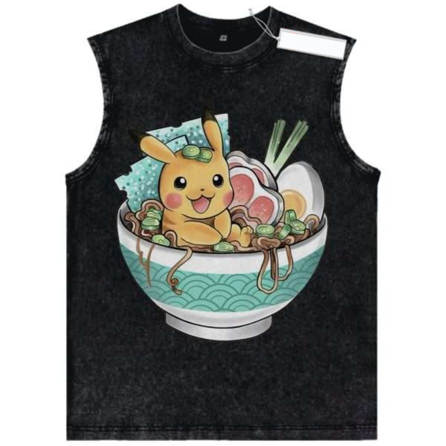 Vintage Washed Pokemon Tank To - Pokeball Cosplay Prop ulasan dan harga