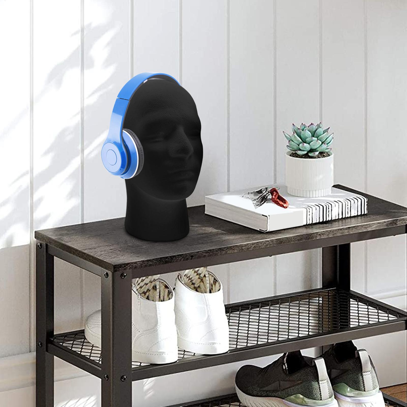 Black Mannequin Head Foam Velv - Cosplay Prop Foam ulasan dan harga